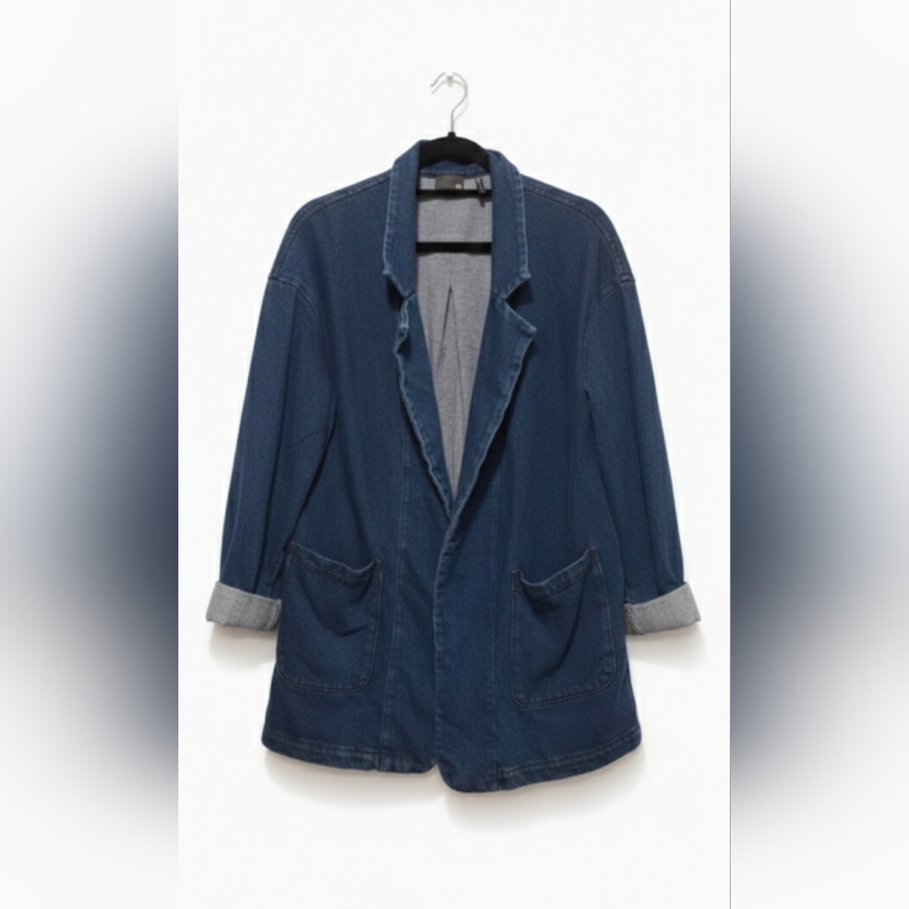 Ag Adriano Goldschmied Dark Blue Casual Jacket